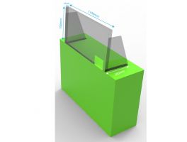 Ochranné plexi k pokladně